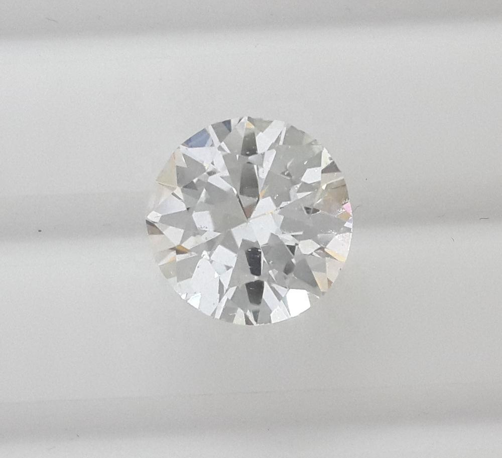 Natural Loose White Sapphire Brilliant Cut Round Wholesaler