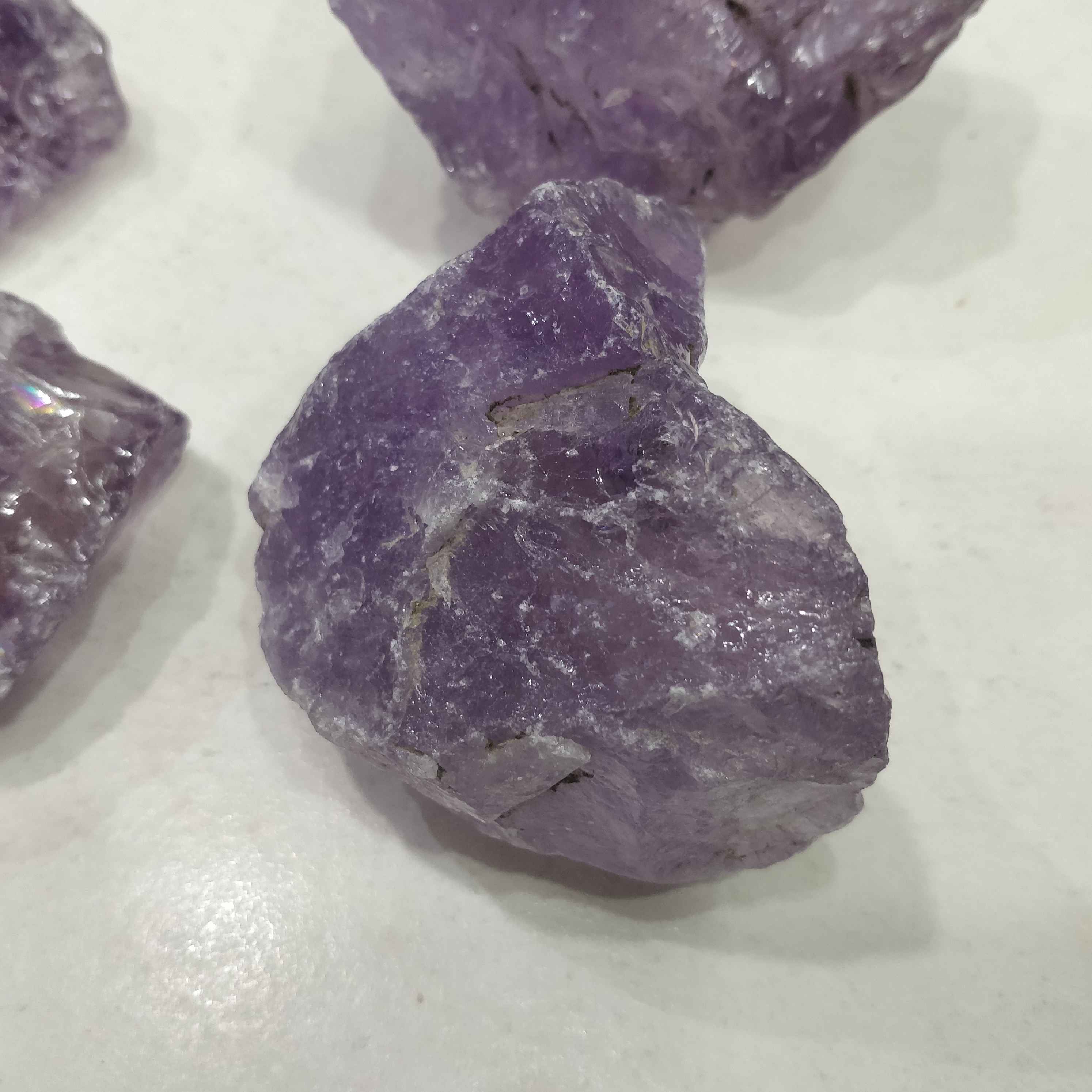 Wholesale Natural Loose Purple Amethyst Rough 1kilo for Decoration