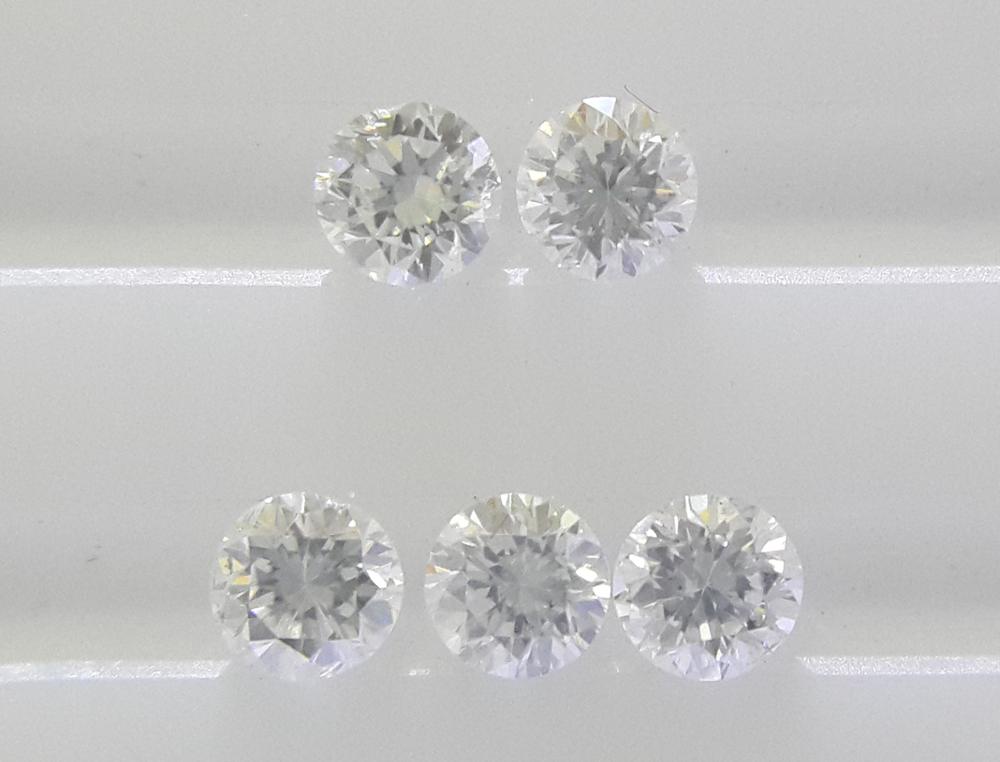 VS Clarity E Color 2.1-2.5mm Natural Loose Real Diamond Non treated Exporter