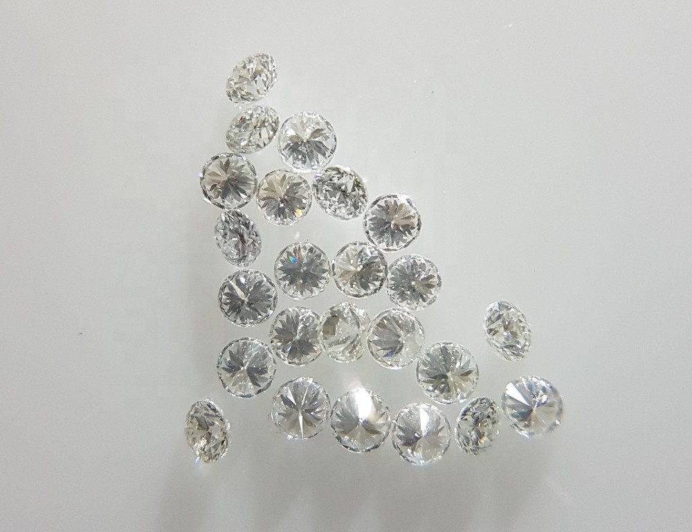 3.4mm 14 Pointer Natural Loose Diamond From India VS Clarity F Color Supplier