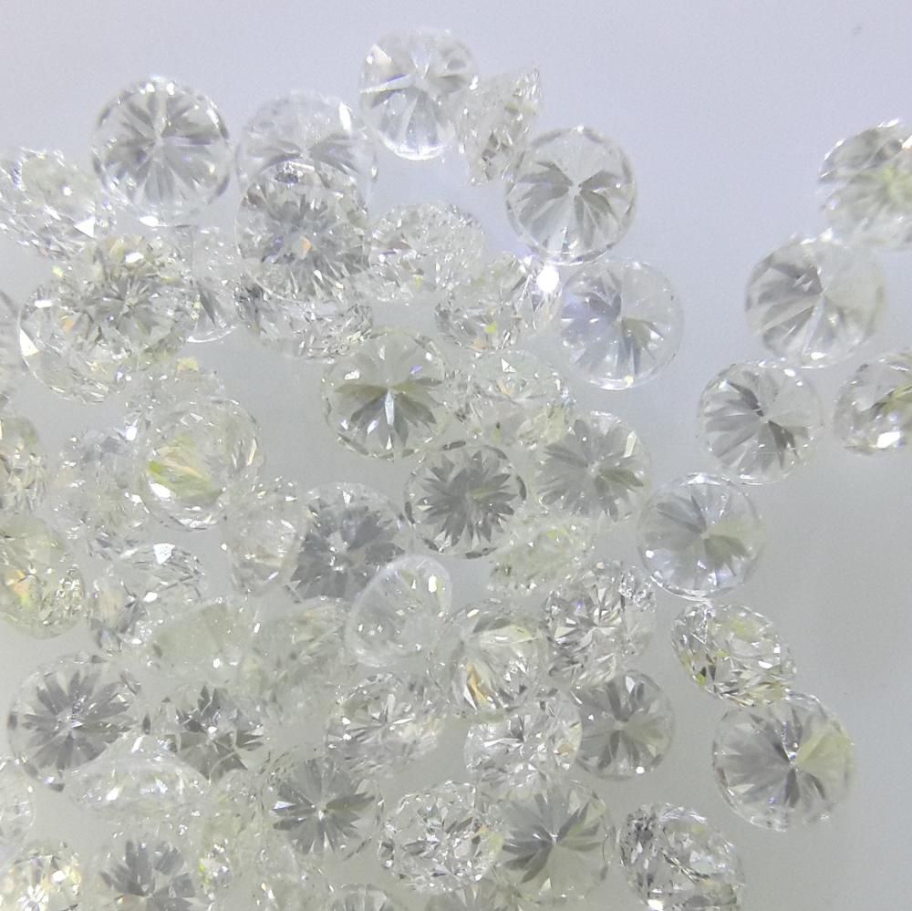 1.2mm VS Clarity G Color Natural Loose Real Earth Mined Diamonds Exporter