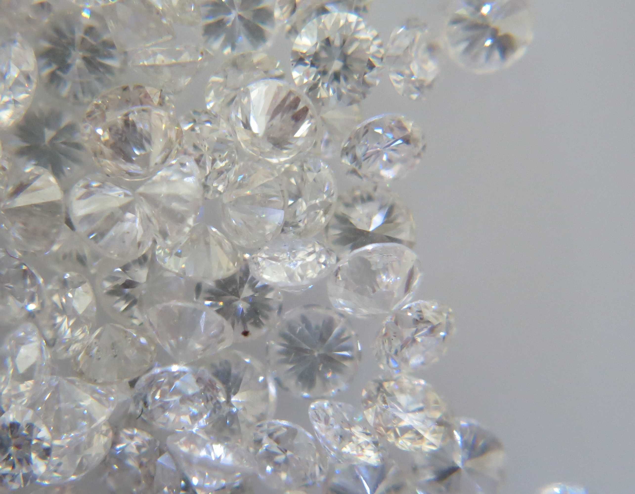 1.2mm VS Clarity G Color Natural Loose Real Earth Mined Diamonds Exporter