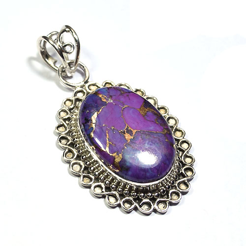 Silver copper turquoise vintage handmade jewelry pendant Exporter