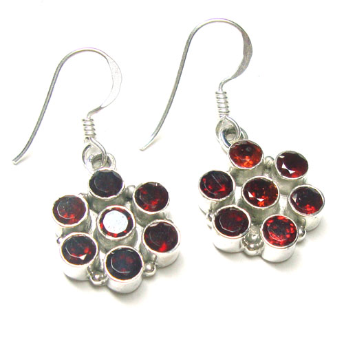 Red Stone Earrings Drop Earrings supplier