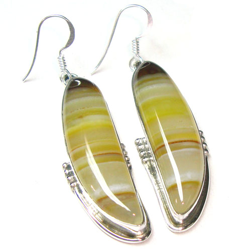 Botswana Agate Earrings supplier