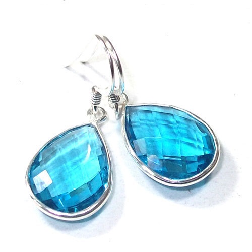 925 Sterling Silver Jewelry Colored Glass Earrings supplier