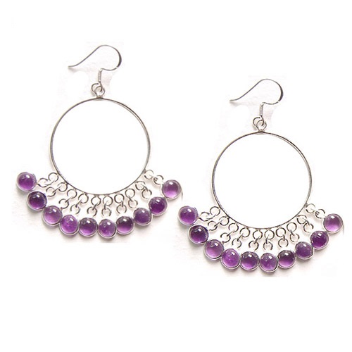 Indian Traditional Wedding Jhumka Earring Silver Jewelry Exporter