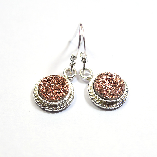 925 Silver Druid Earrings Indian Jewelry Supplier