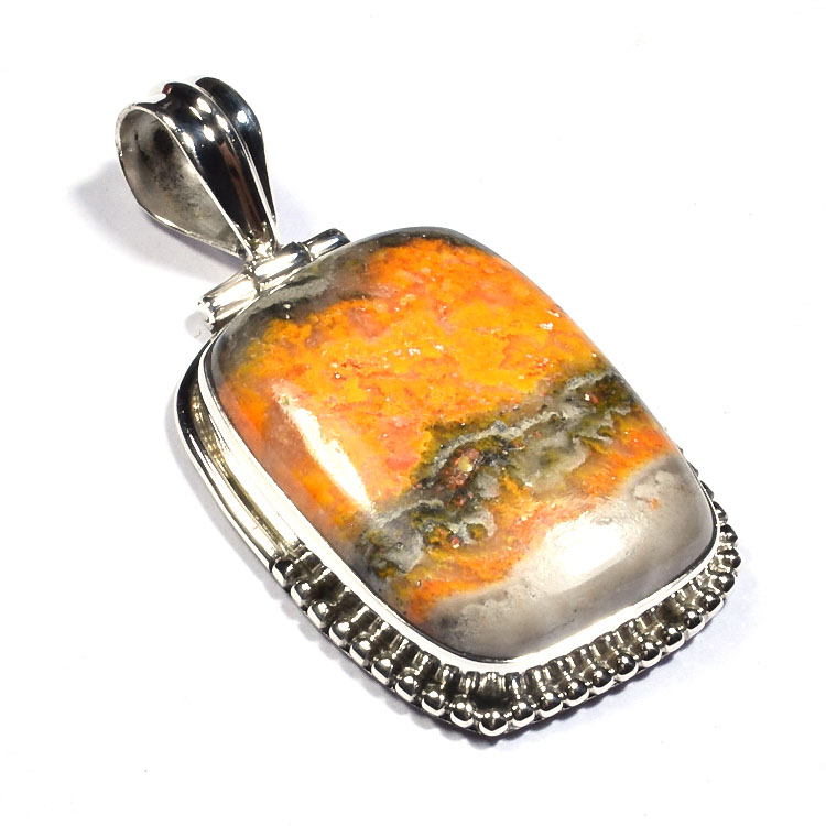 Silver natural gemstone jewelry pendant Exporter