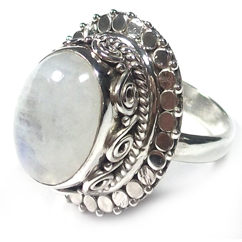 Pure silver handmade vintage style nepali silver rings Supplier