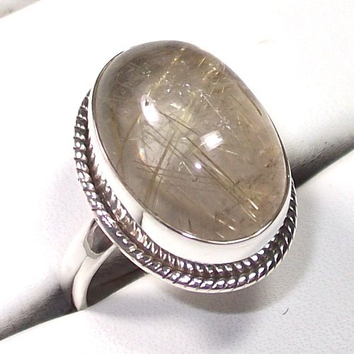Wholesale Silver Jewelry Natural Gemstone Ring