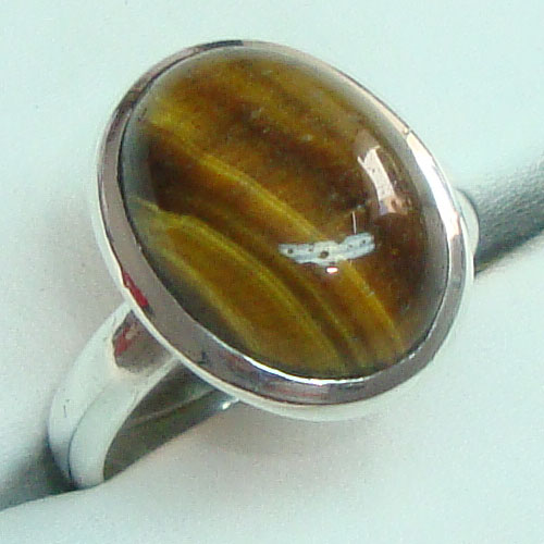 Tiger Eye Gemstone Ring Manufacturer