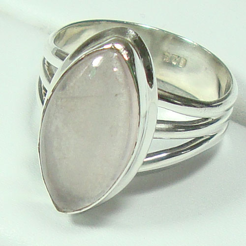 Pink Gemstone Rings Natural Stone Jewelry Supplier