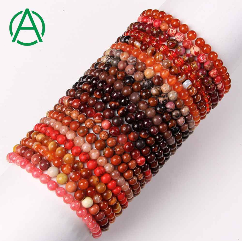 Multicolor Tiger Eye Red Agate Turquoise Beads Bracelet Supplier