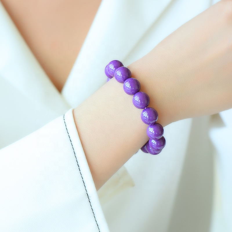 Natural Phosphosiderite Gemstone Beaded Bracelet Phosphosiderite Exporter