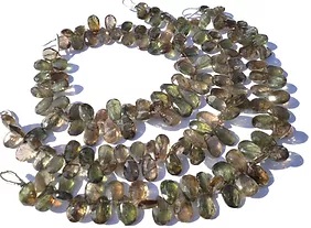 Andalusite Faceted Pear Supplier