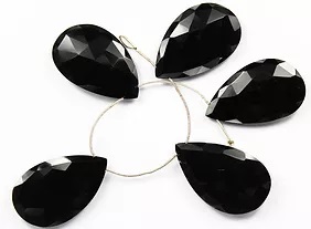 Black Onyx Smooth Pear Supplier
