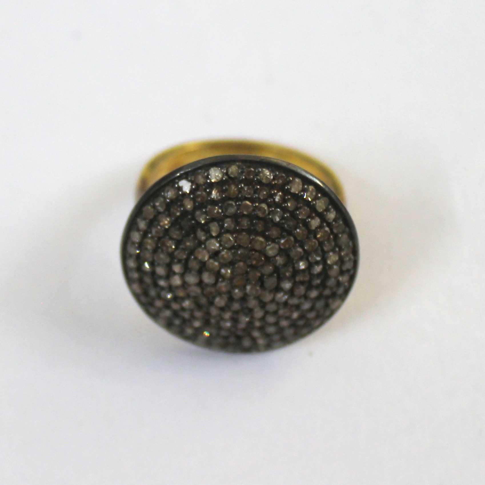 Beautiful 925 Sterling Silver Victorian Ring with Diamond Filled Exporter