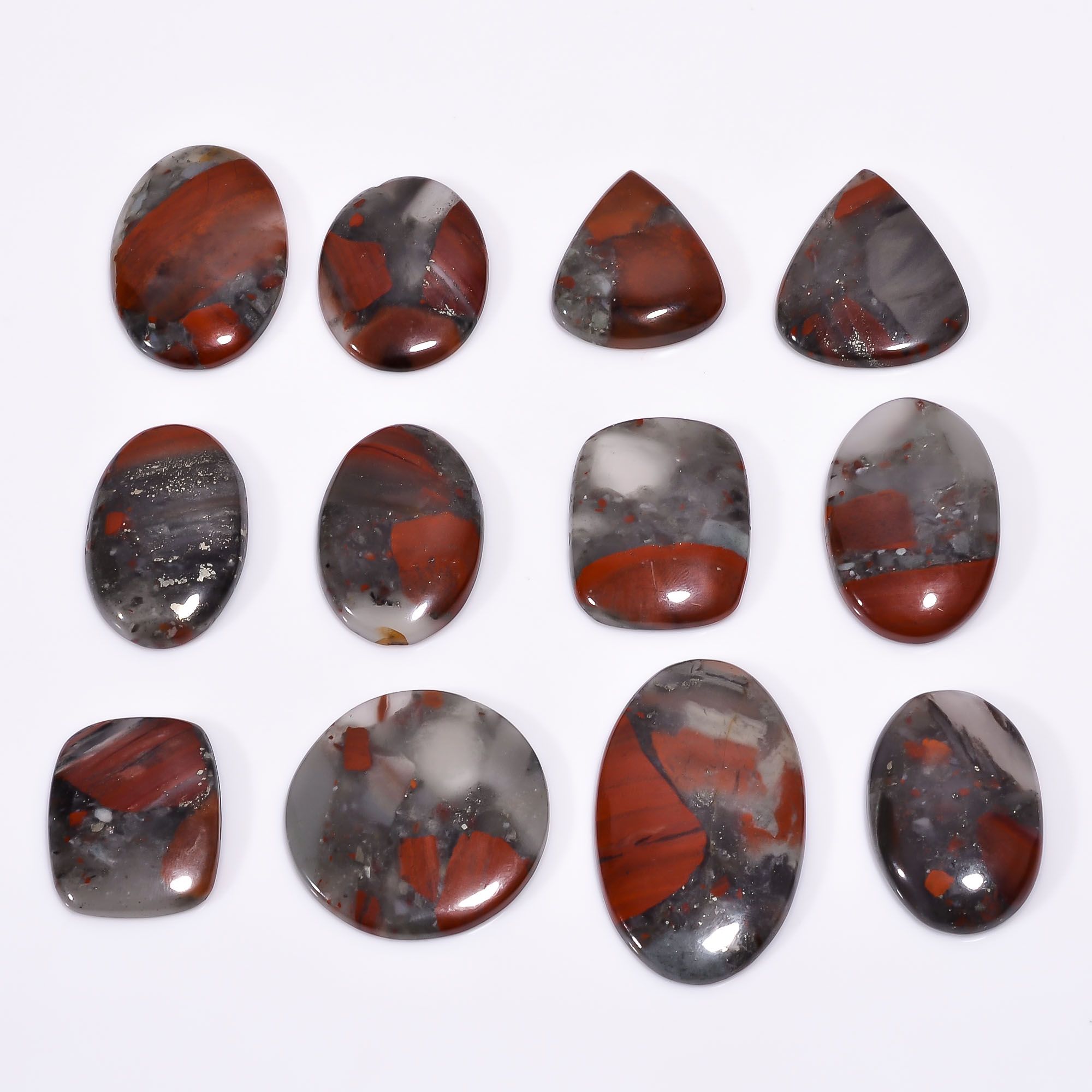 Natural Rainbow Jasper Gemstone Cabochon  Manufacturer