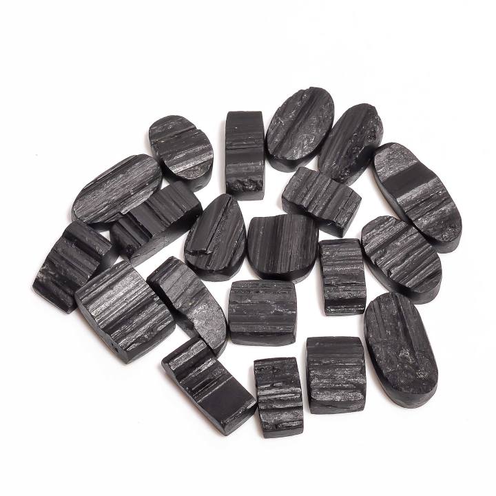 Natural Black Tourmaline Druzy Gemstone Supplier