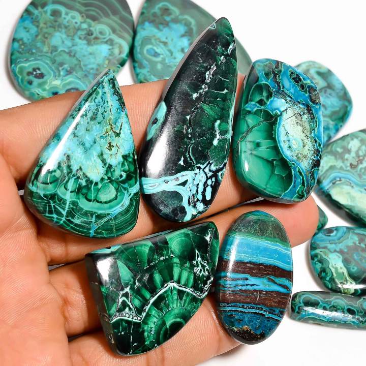 Natural Malachite Chrysocolla Gemstone Supplier