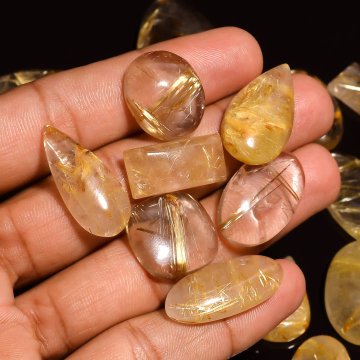 Natural Golden Rutile Gemstone Supplier