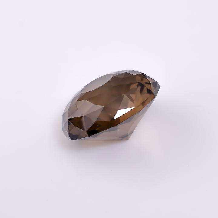 Natural Smoky Quartz Cabochon Gemstone Round Shape Cabochon Cut Supplier