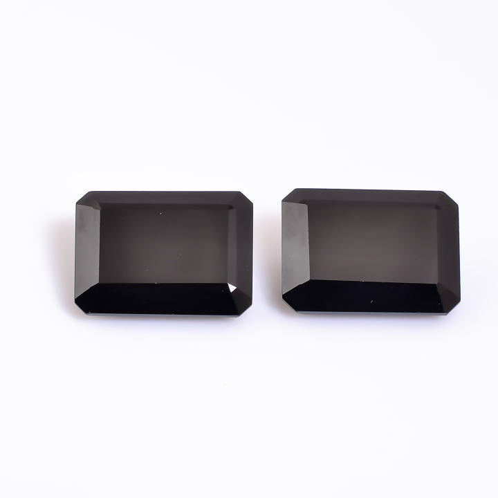 Black Onyx Gemstone Octagon Shape Step Cut Supplier