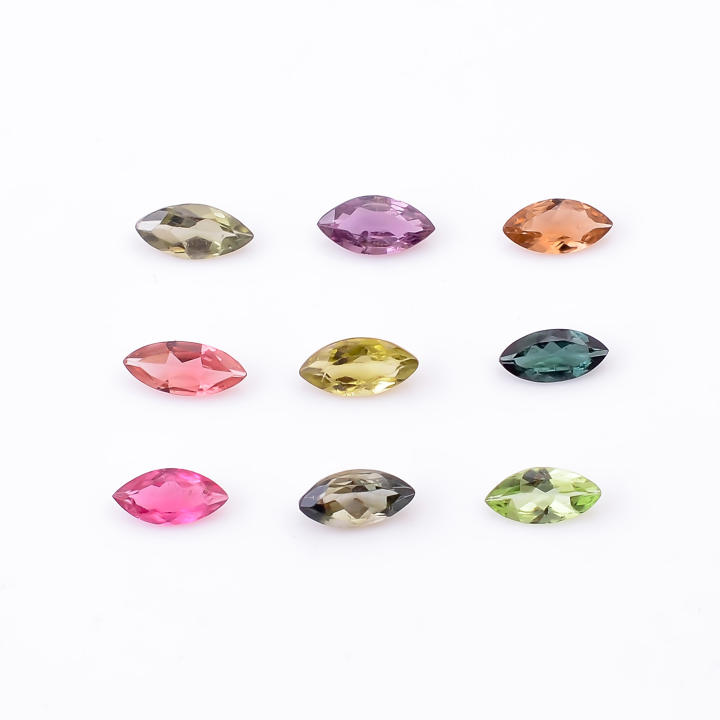 Natural Tourmaline Gemstone Marquise Shape Fancy Cut Stone Supplier