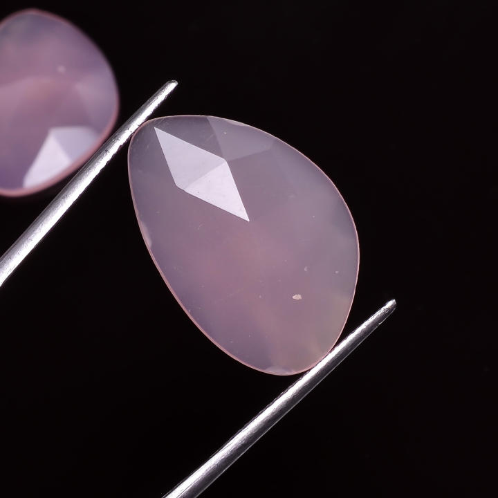 Natural Pink Chalcedony Gemstone Fancy Shape Fancy Cut Stone Supplier
