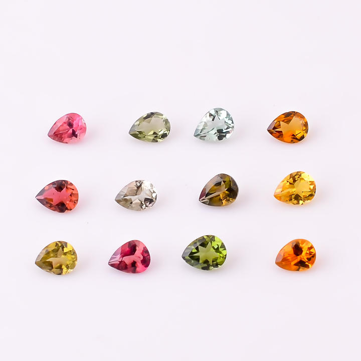 Natural Tourmaline Round Shape Cabochon Cut Supplier