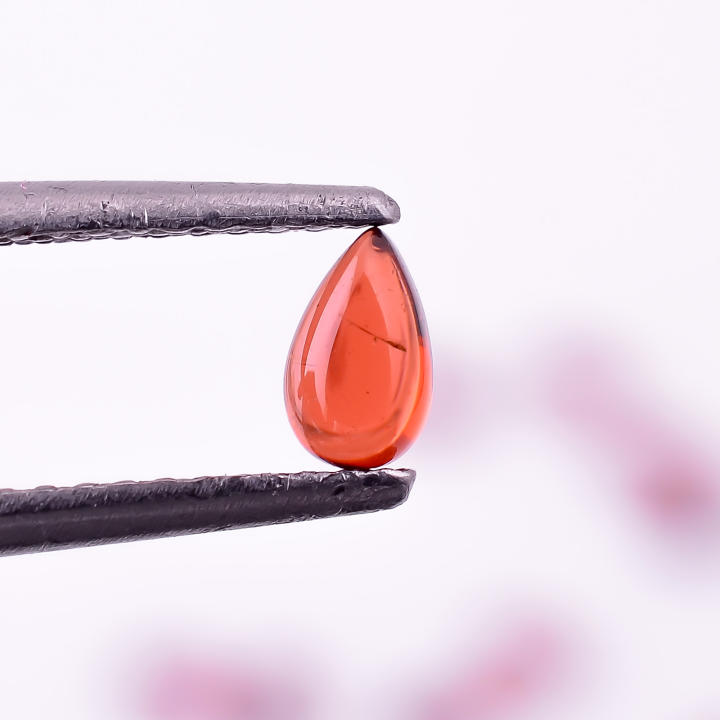 Natural Mozambique Garnet Gemstone Pear Shape Fancy Cut Stone Supplier