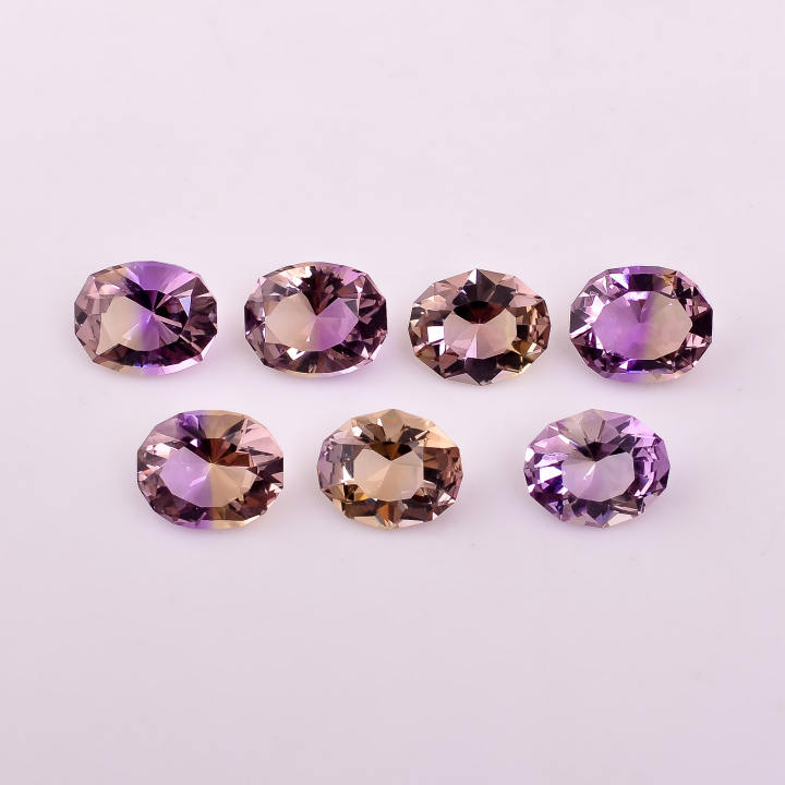 Natural Ametrine Quartz Gemstone Oval Shape Brilliant Cut Stone Supplier