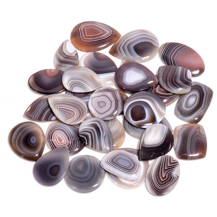 Natural Botswana Agate Gemstone Wholesale Lot For Making Jewelry Supplier