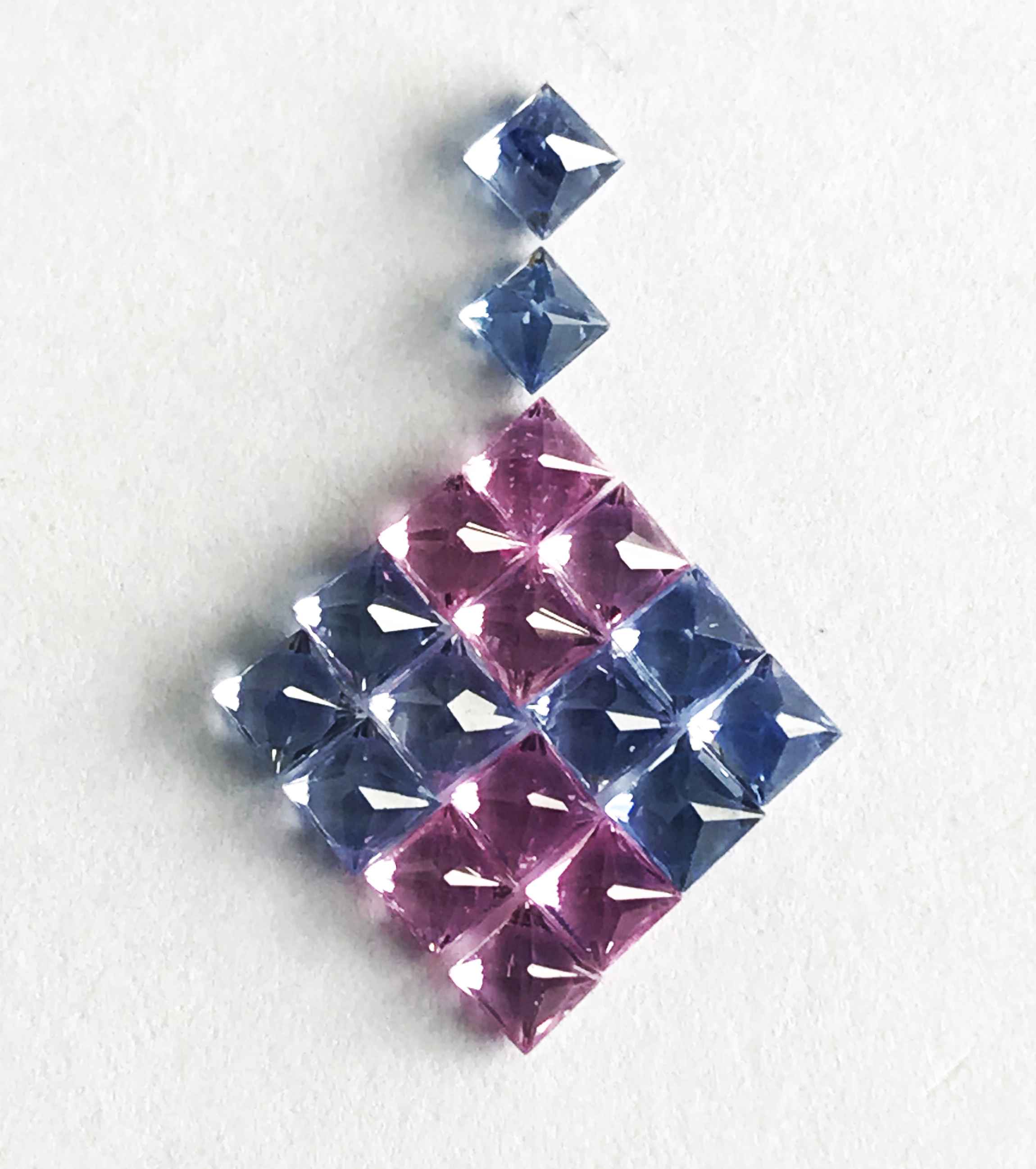 Natural Yellow Shaded Princess Cut Square Faceted Gemstone Wholesale
