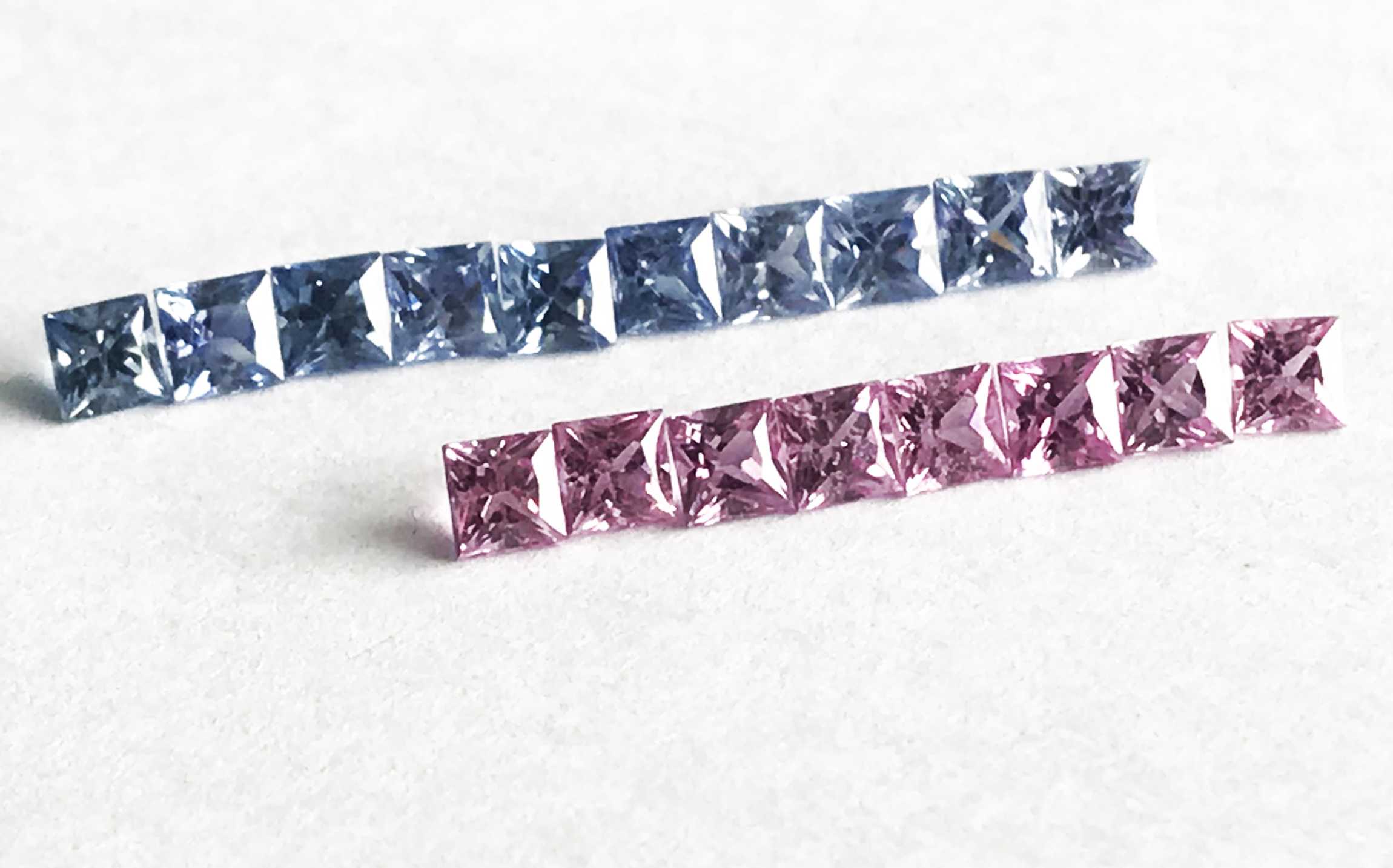 Natural Yellow Shaded Princess Cut Square Faceted Gemstone Wholesale