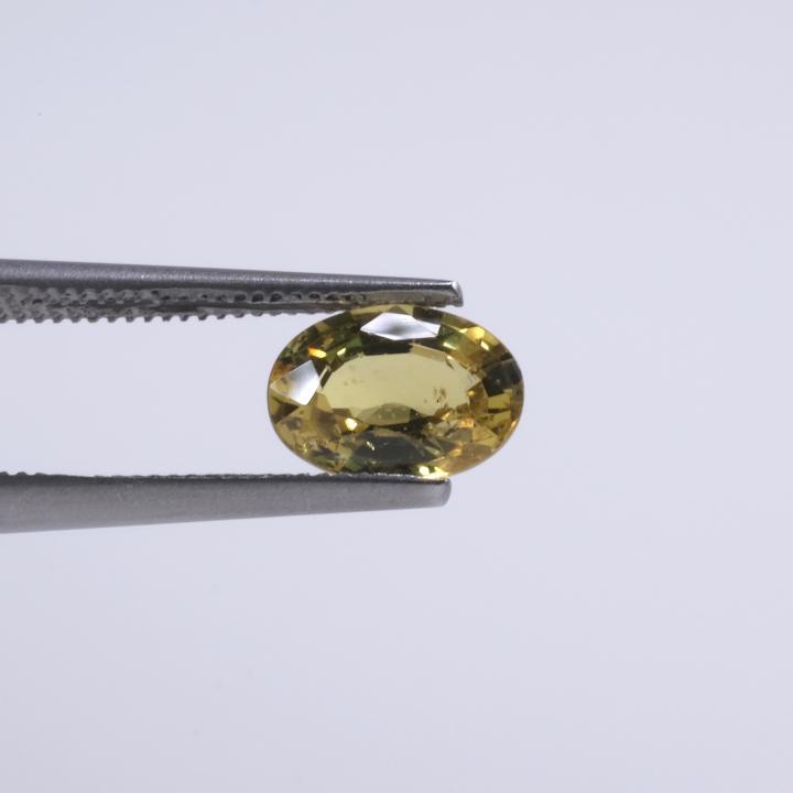 1.070 Carat NATURAL Yellow Sapphire Oval Loose Single Pieces Wholesaler