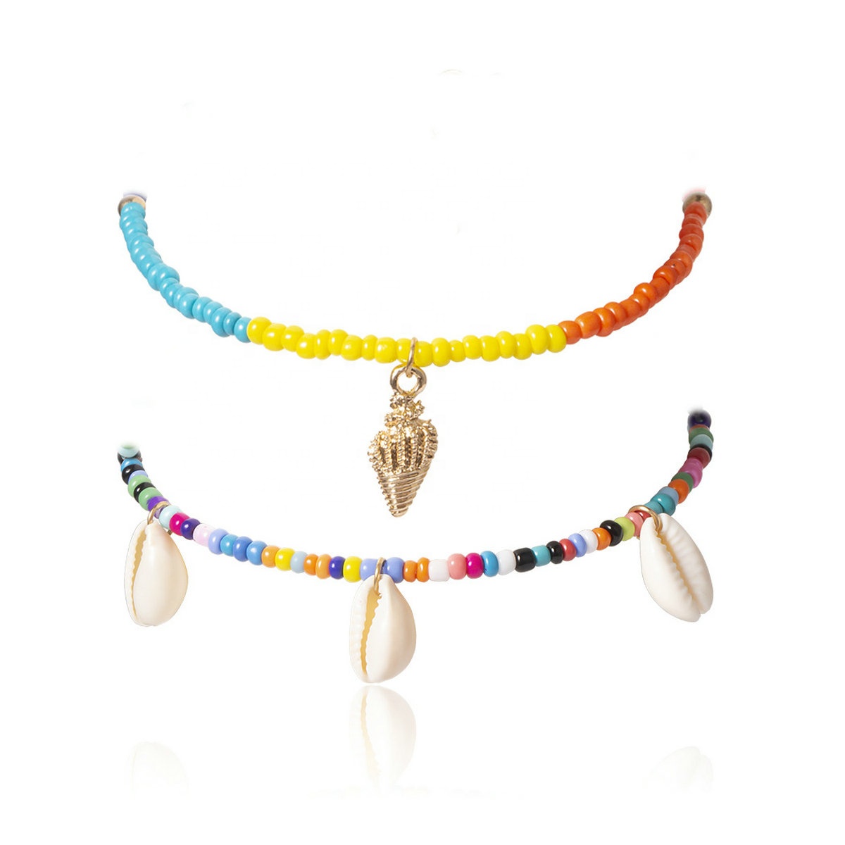 Wholesale Anklet bracelet foot jewelry for women barefoot sandal