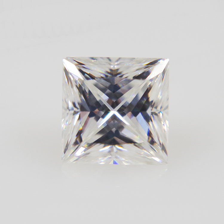 Princess cut moissanite VVS1 D color moissanite diamond Exporter