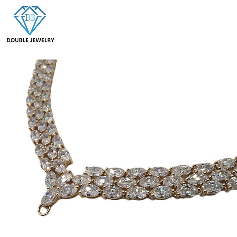 Jewelry Accessories Moissanite Necklace Supplier