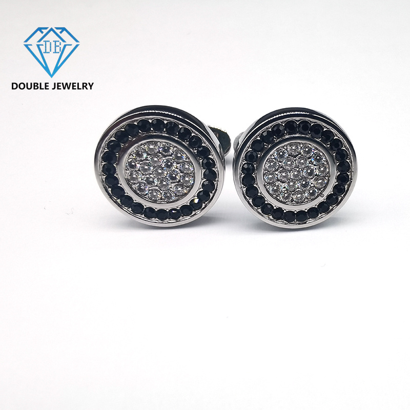 Luxury Customised Moissanite Cufflinks Supplier