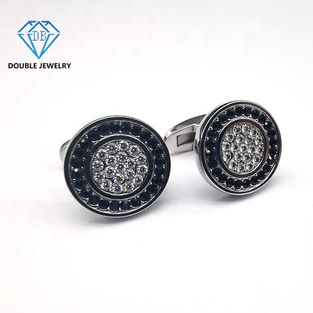 Moissanite Cufflinks Chinese Men Cufflinks Supplier