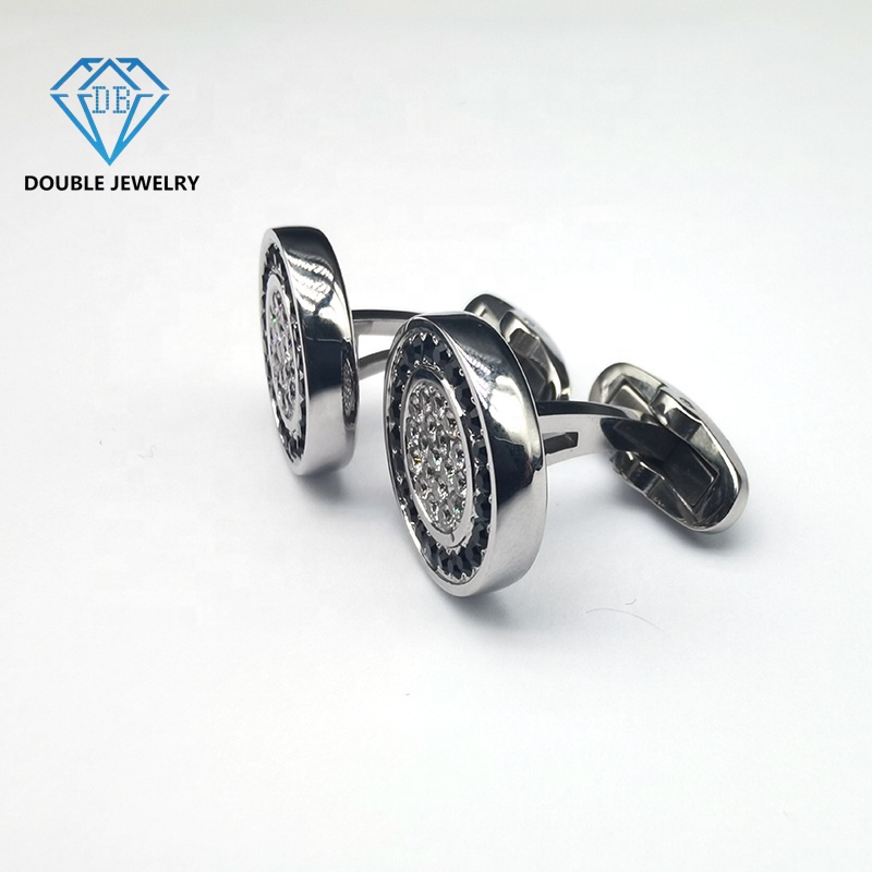 Moissanite Cufflinks Chinese Men Cufflinks Supplier