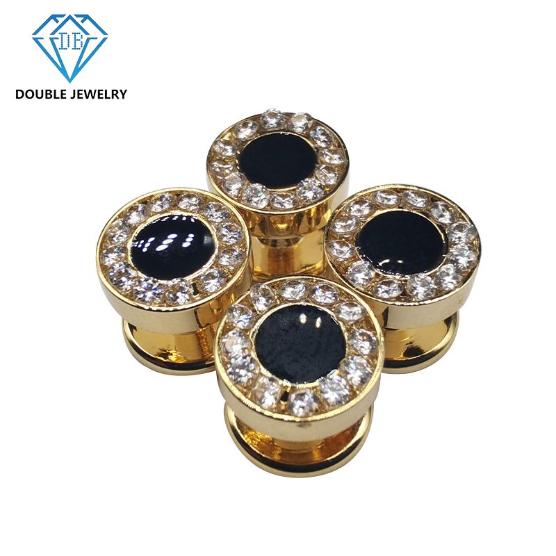 New Product Moissanite Collar Button Jewelry Supplier
