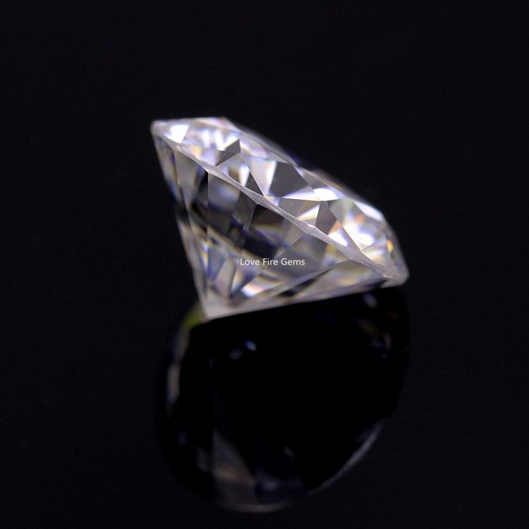 Synthetic moissanite DEF color round brilliant cut lab grown Exporter
