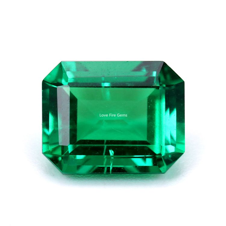 Synthetic lab grown Hydrothermal colombian emerald gemstone Exporter