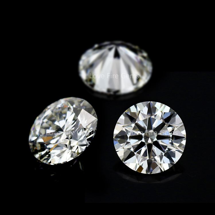 White real diamond HPHT lab grown diamonds Exporter