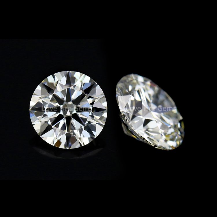 F Color VVS 3EX white loose synthetic HPHT CVD diamond Exporter