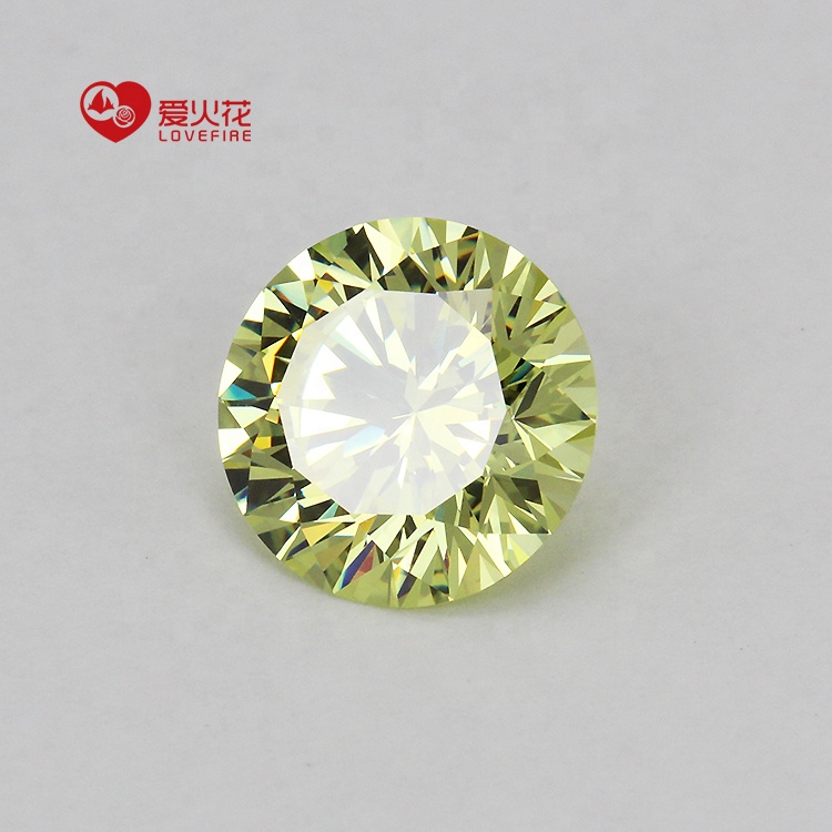 Star Ten hearts and ten arrows loose Cubic Zirconia Exporter