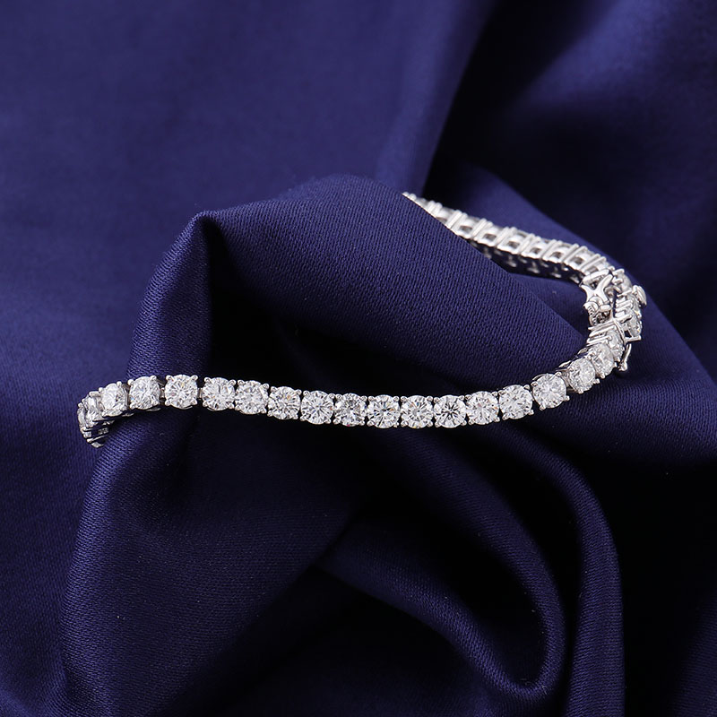 DEF-VS tennis women bracelet real diamond bracelet for girls Exporter